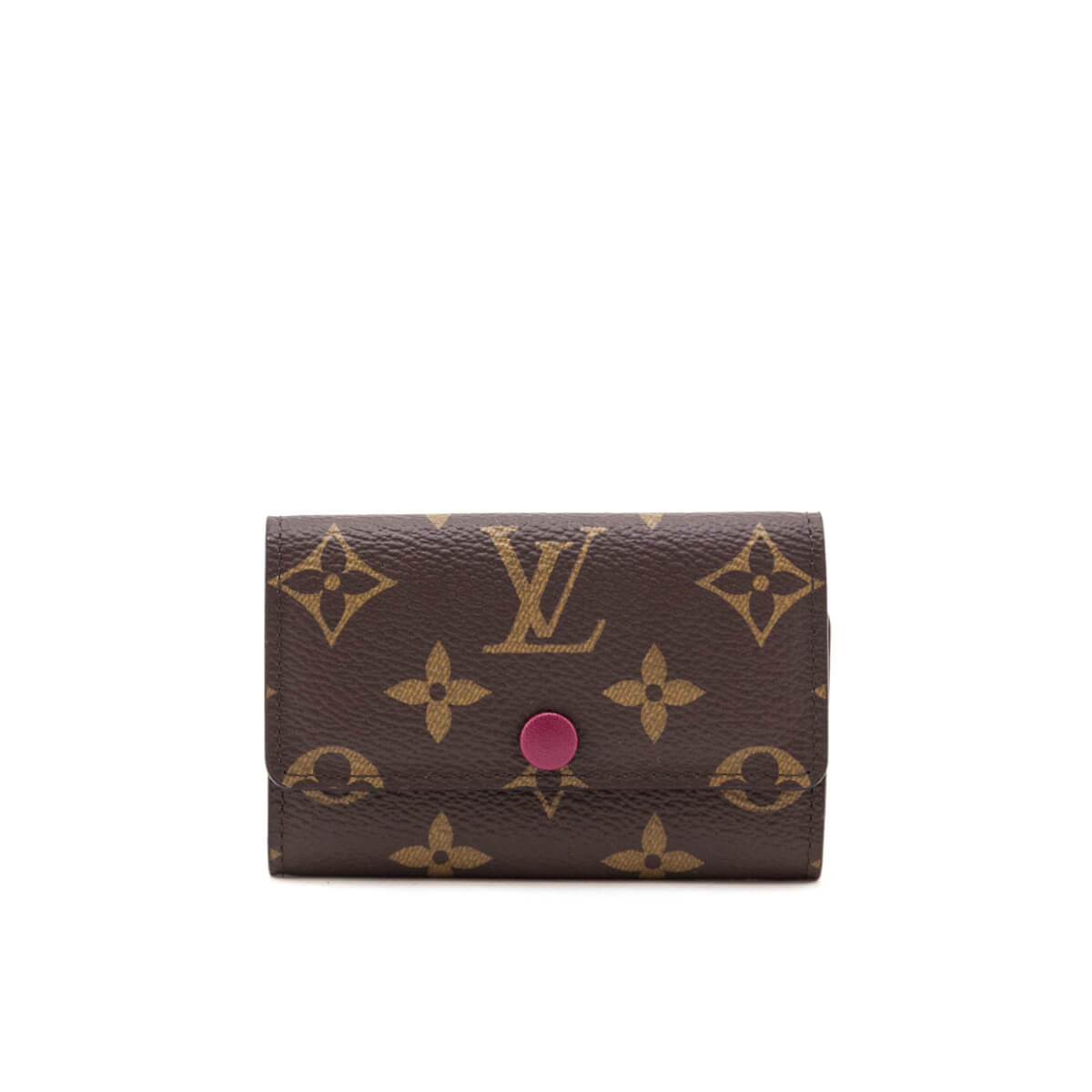 Louis Vuitton Monogram Fuchsia Multicles 6 Key Holder - Love that Bag etc - Preowned Authentic Designer Handbags & Preloved Fashions