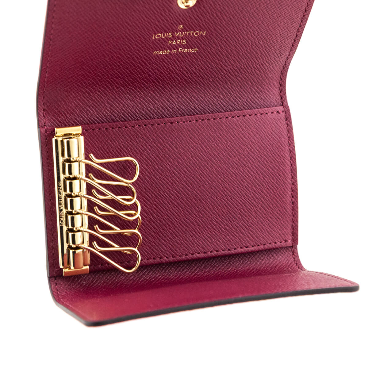 Louis Vuitton Monogram Fuchsia Multicles 6 Key Holder - Love that Bag etc - Preowned Authentic Designer Handbags & Preloved Fashions