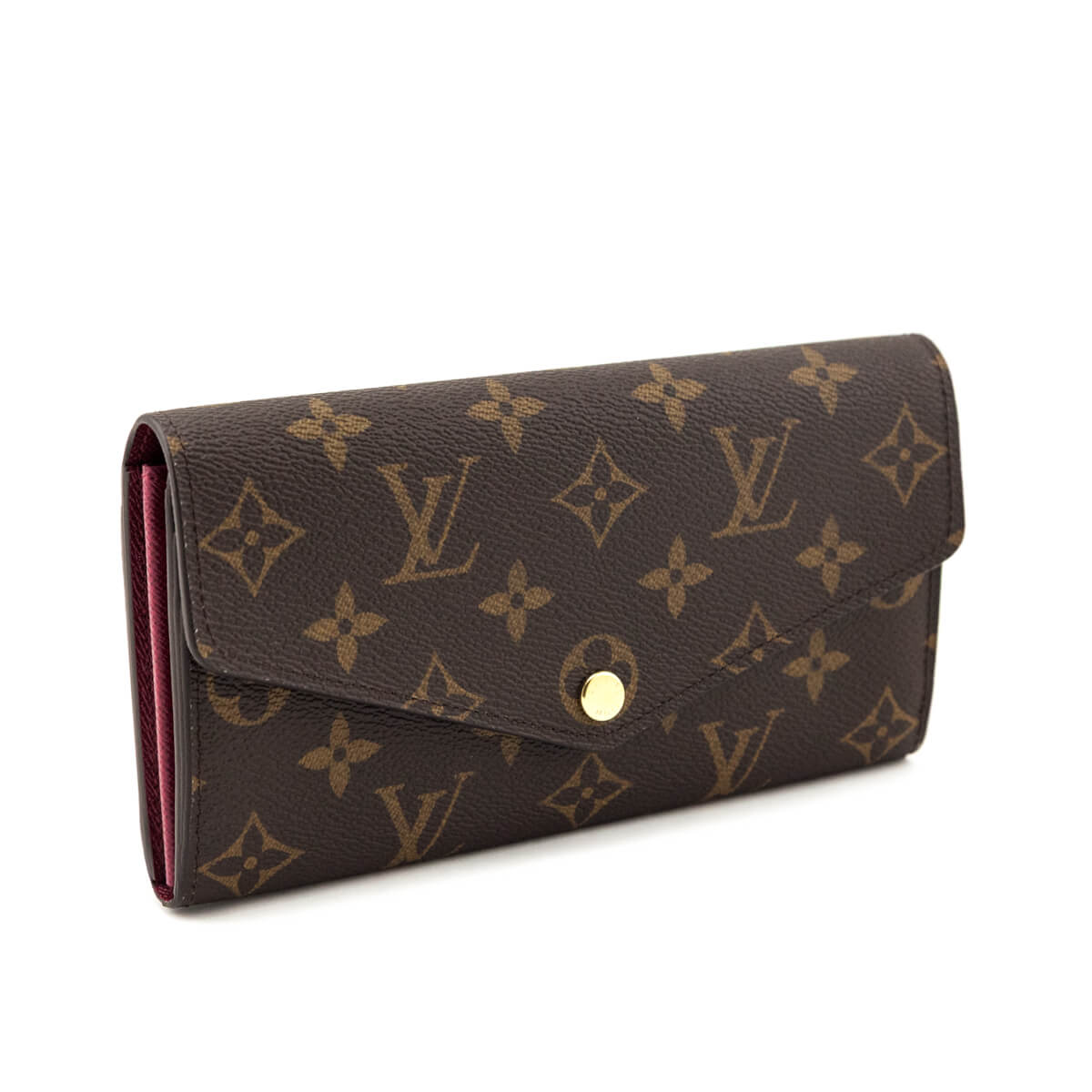 Louis Vuitton Monogram Fuschia Sarah Wallet - Love that Bag etc - Preowned Authentic Designer Handbags & Preloved Fashions