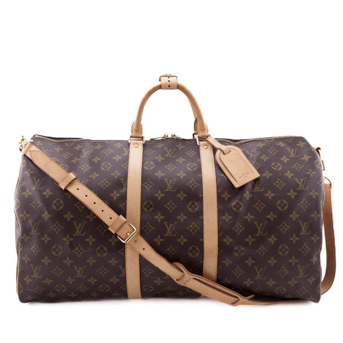 Louis Vuitton Monogram Keepall 55 Bandouliere - Love that Bag etc - Preowned Authentic Designer Handbags & Preloved Fashions