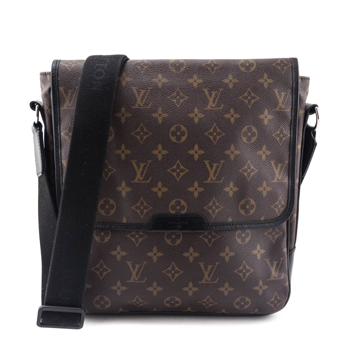 Louis Vuitton Monogram Macassar Bass MM Messenger Bag