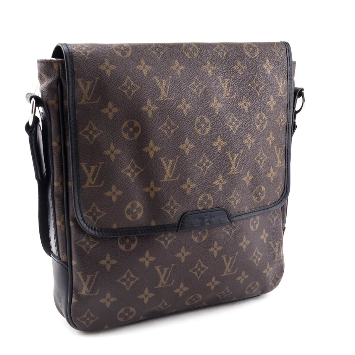 Louis Vuitton Monogram Macassar Bass MM Messenger Bag