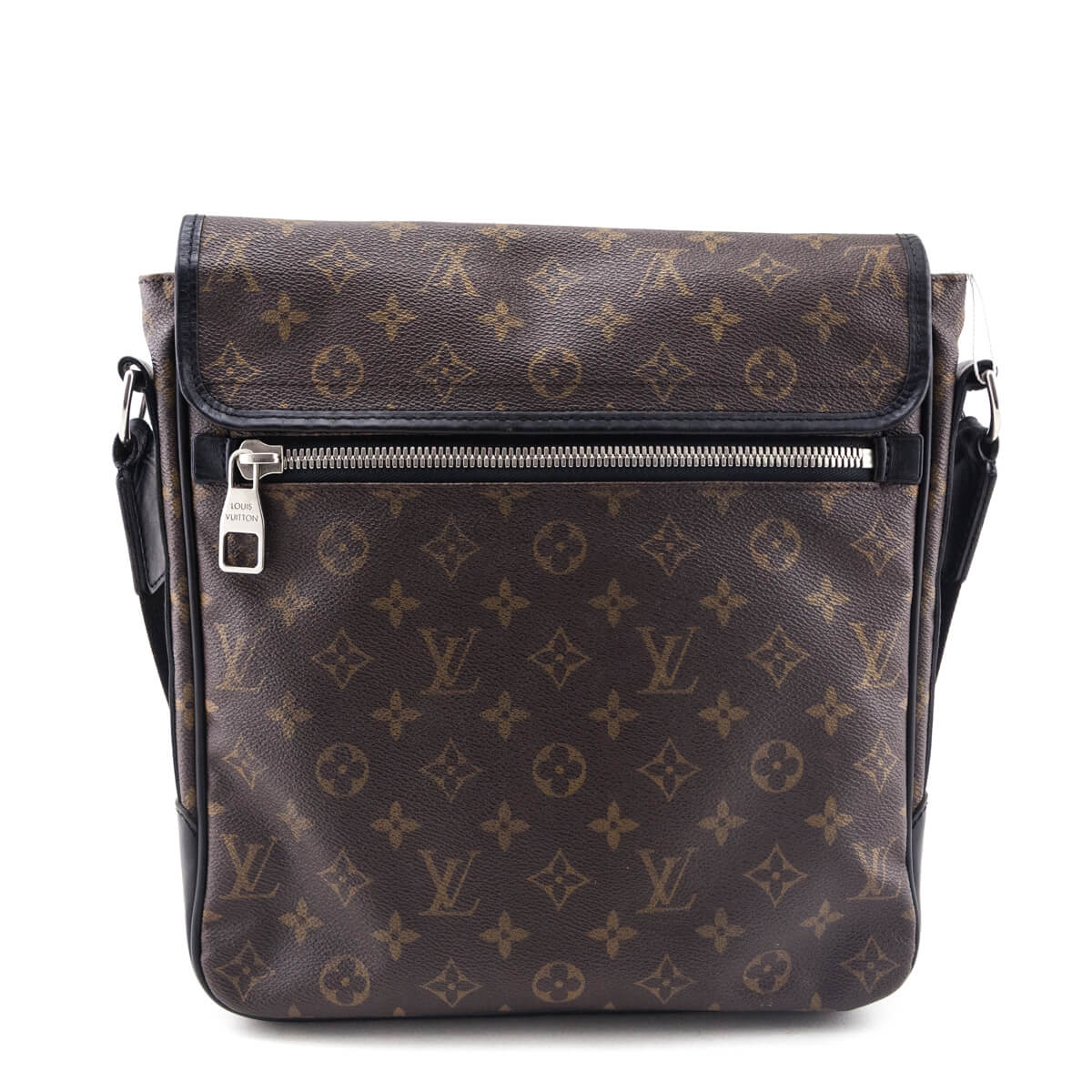Louis Vuitton Monogram Macassar Bass MM Messenger Bag
