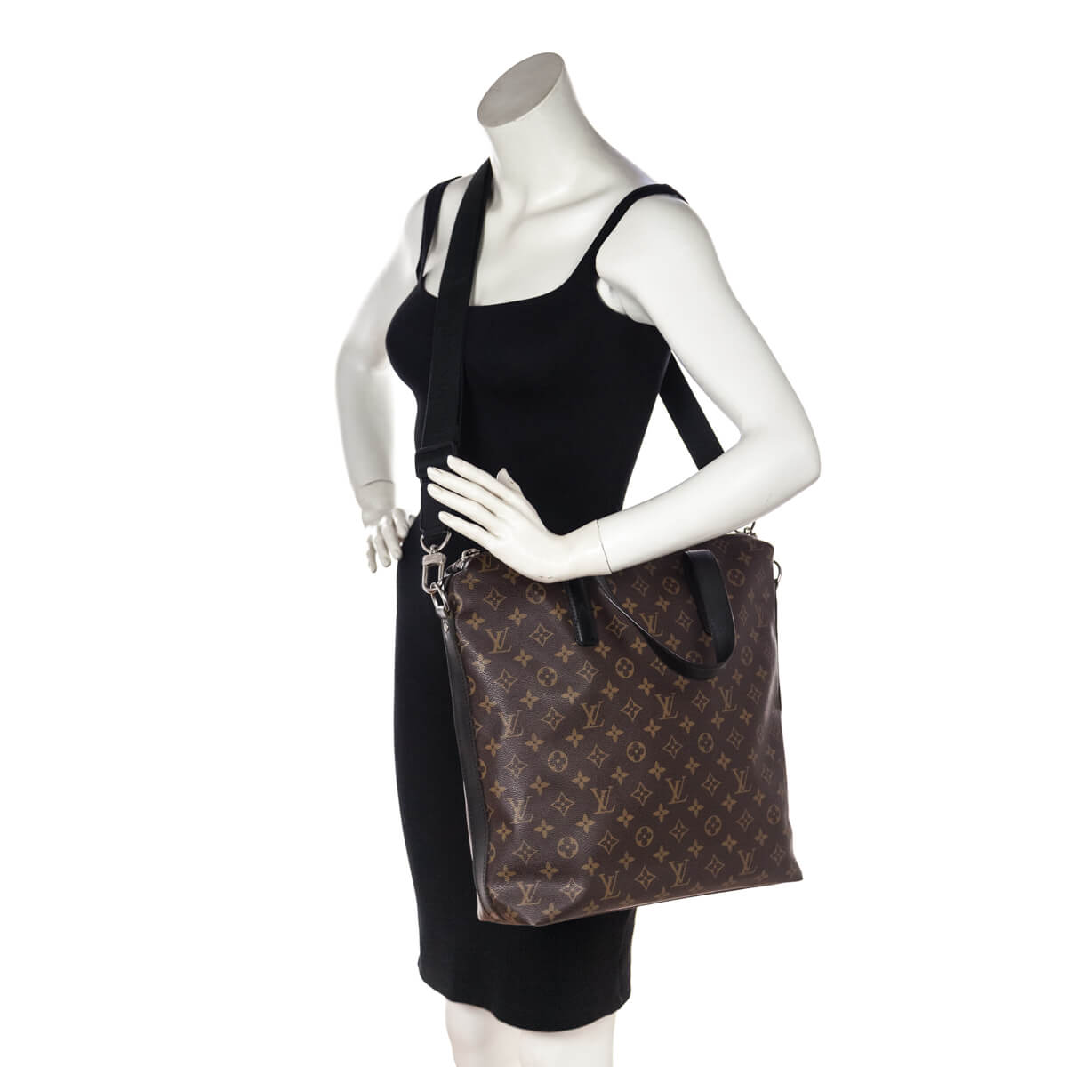 Louis Vuitton Monogram Macassar Davis Tote - Love that Bag etc - Preowned Authentic Designer Handbags & Preloved Fashions