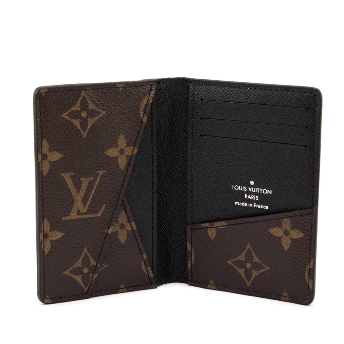 Louis Vuitton Monogram Macassar Pocket Organizer - Love that Bag etc - Preowned Authentic Designer Handbags & Preloved Fashions