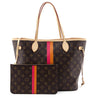 Louis Vuitton Monogram Orange & Fuschia My LV Heritage Neverfull MM W/ Pouch - Love that Bag etc - Preowned Authentic Designer Handbags & Preloved Fashions