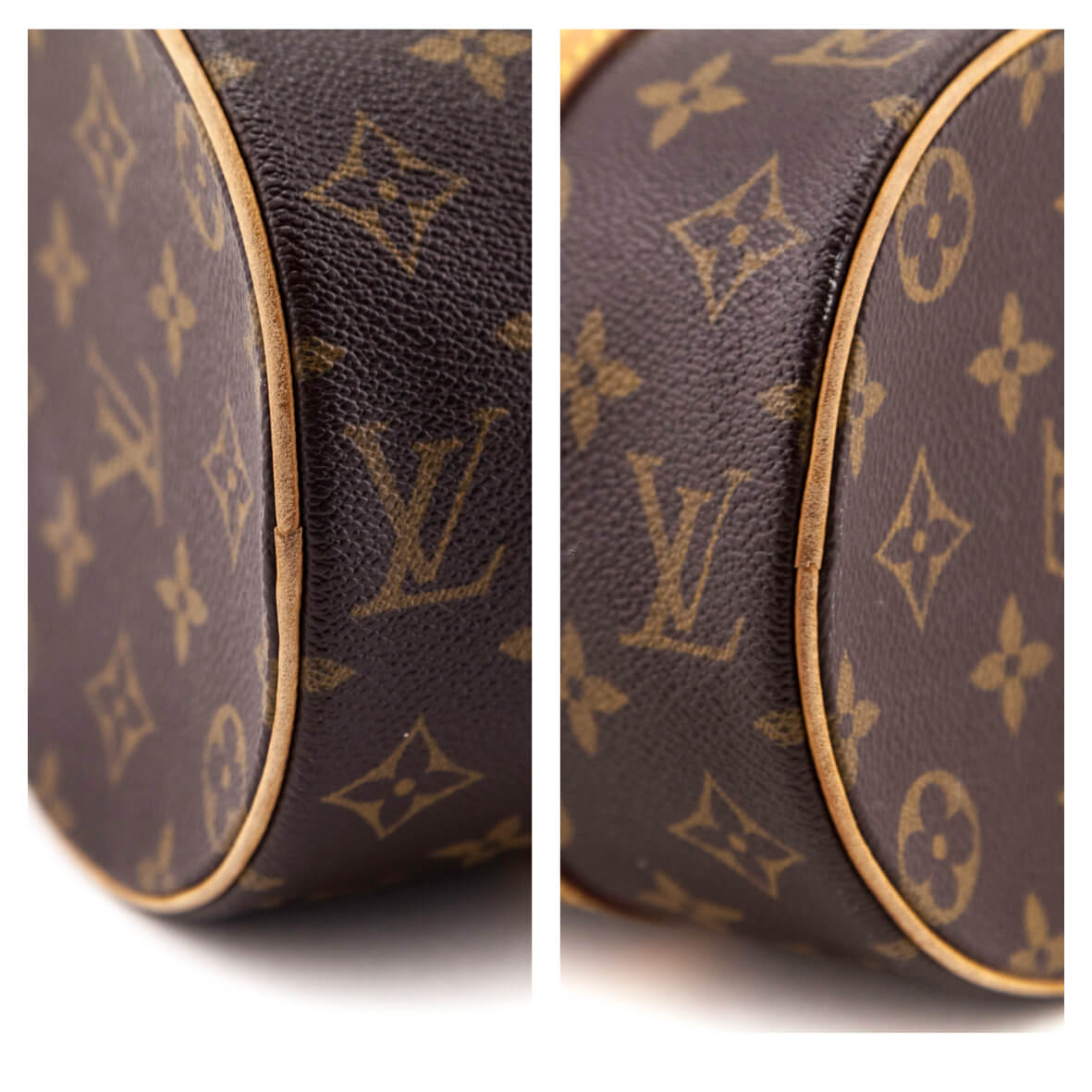 LOUIS VUITTON M51366 Papillon 26 Old Monogram Tube Handbag  Monogram Canvas Women Used : Clothing, Shoes & Jewelry