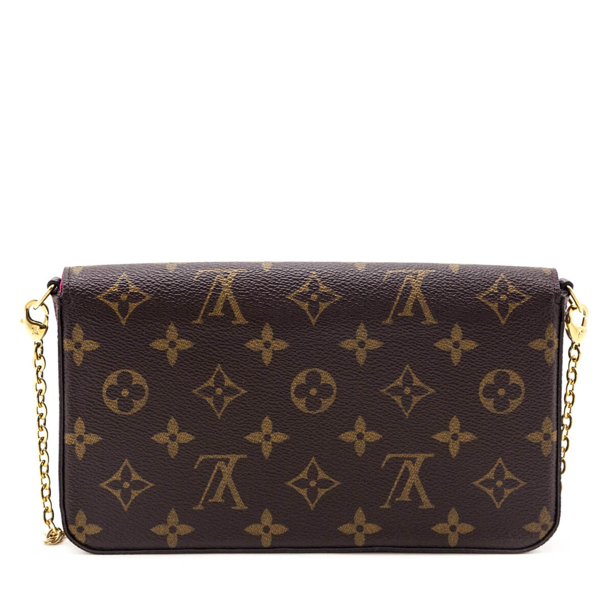 Louis Vuitton Monogram Pochette Felicie Chain Wallet