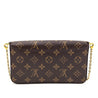 Louis Vuitton Monogram Pochette Felicie Chain Wallet - Love that Bag etc - Preowned Authentic Designer Handbags & Preloved Fashions