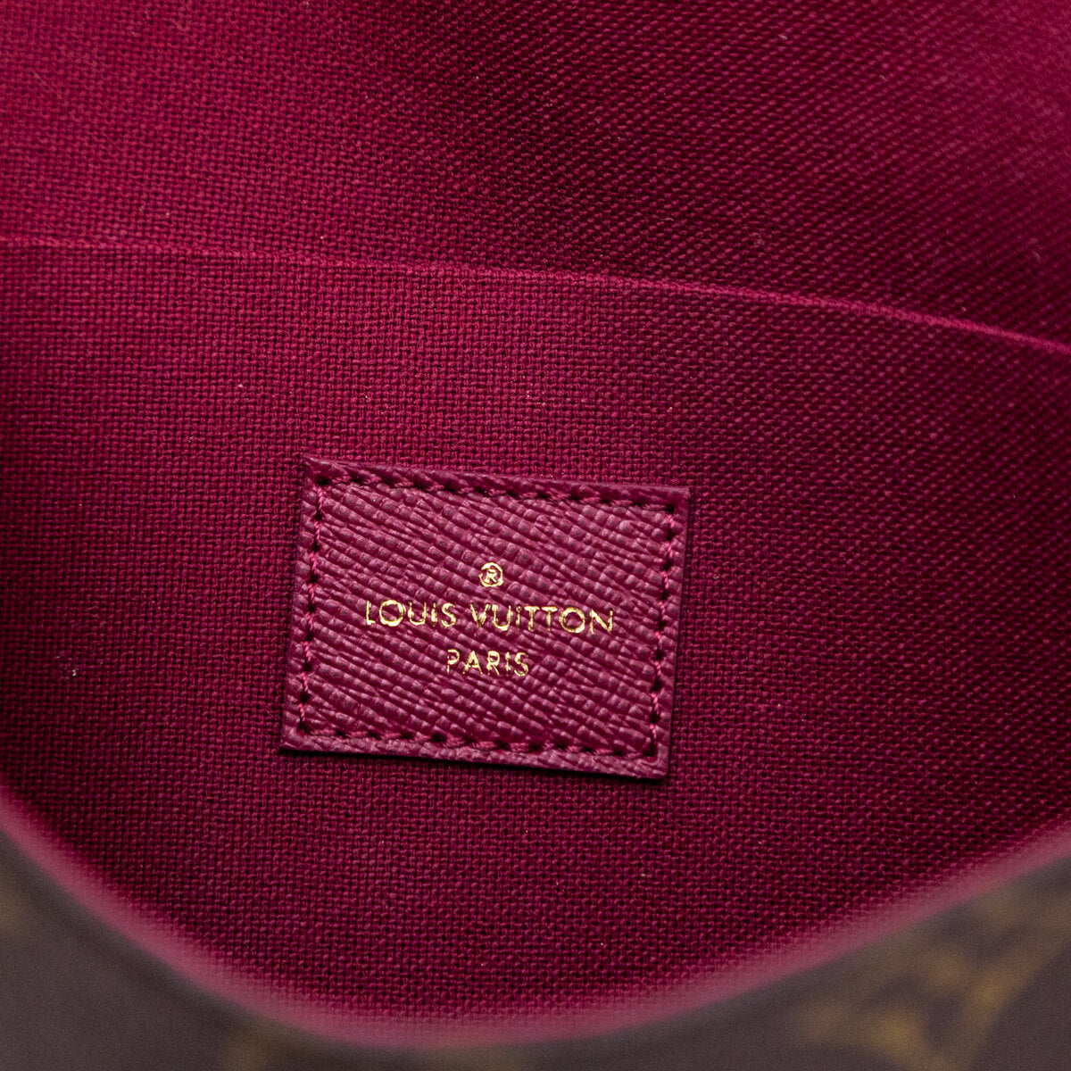Louis Vuitton Monogram Pochette Felicie Chain Wallet
