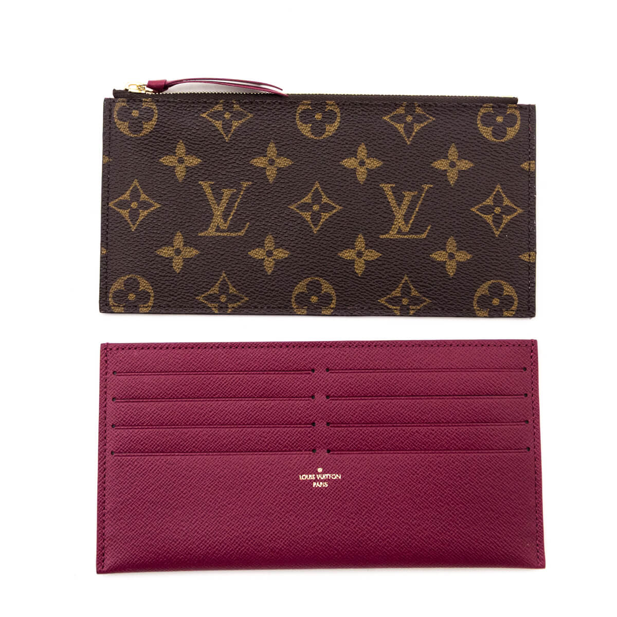 Louis Vuitton Monogram Pochette Felicie Chain Wallet