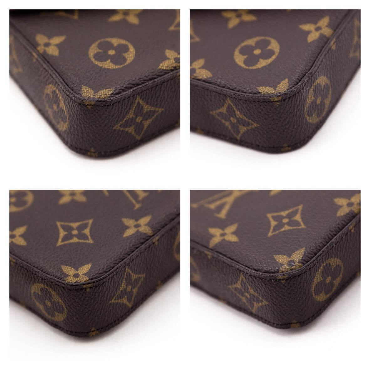 Louis Vuitton Monogram Pochette Felicie Chain Wallet