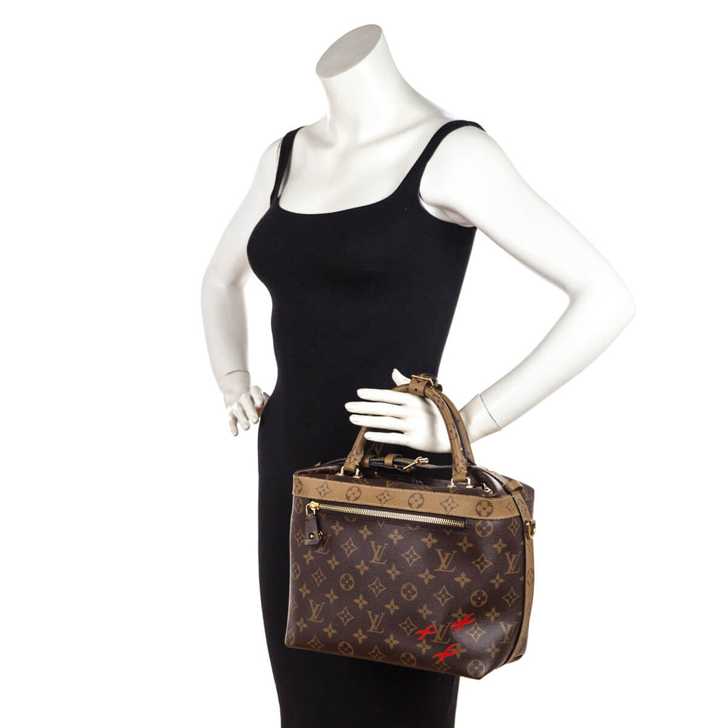 Sold at Auction: Louis Vuitton, Louis Vuitton - Reverse Monogram City Cruiser  PM Monogram Top Handle Bag