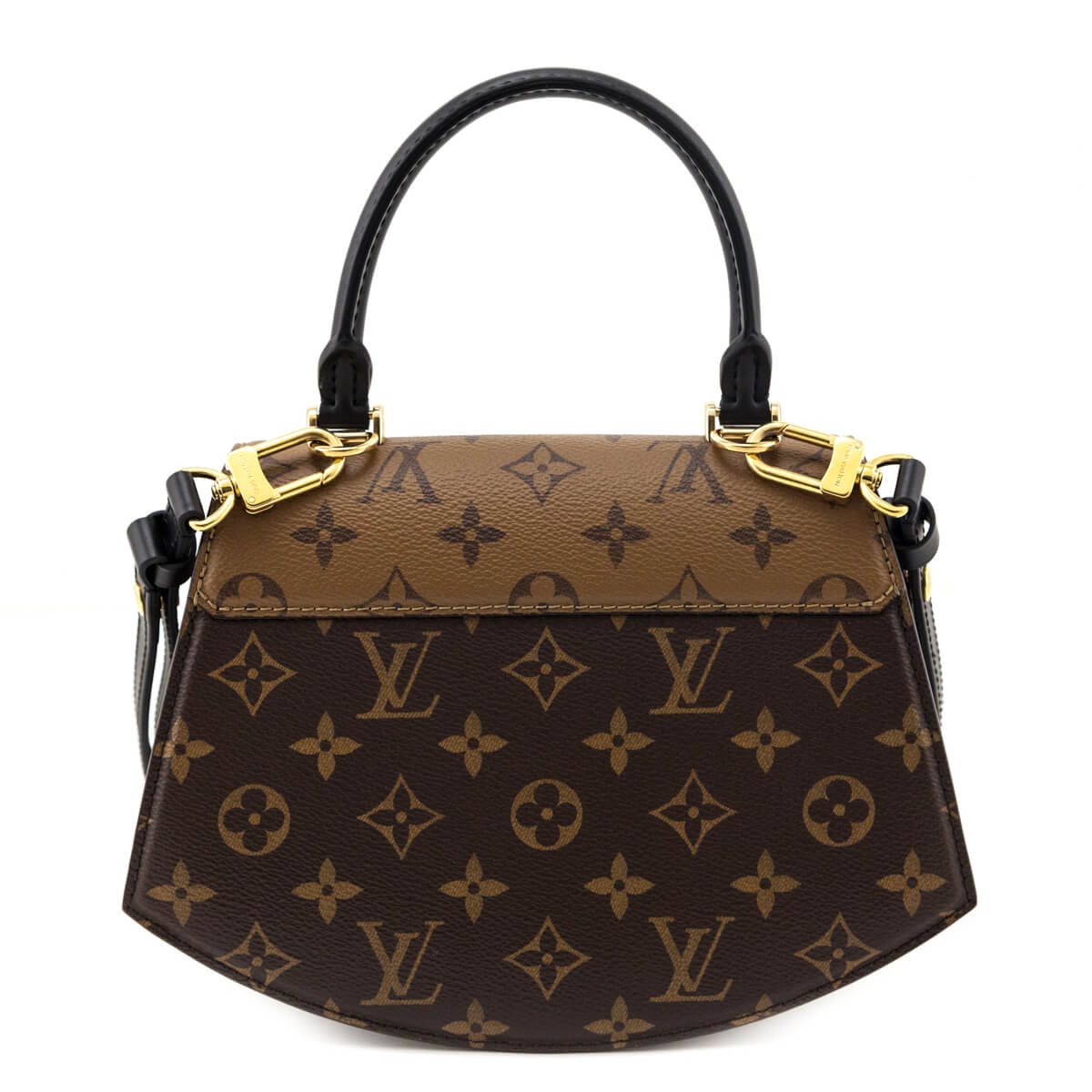 Louis Vuitton Monogram Reverse Monogram Tilsitt Shoulder Bag - Love that Bag etc - Preowned Authentic Designer Handbags & Preloved Fashions