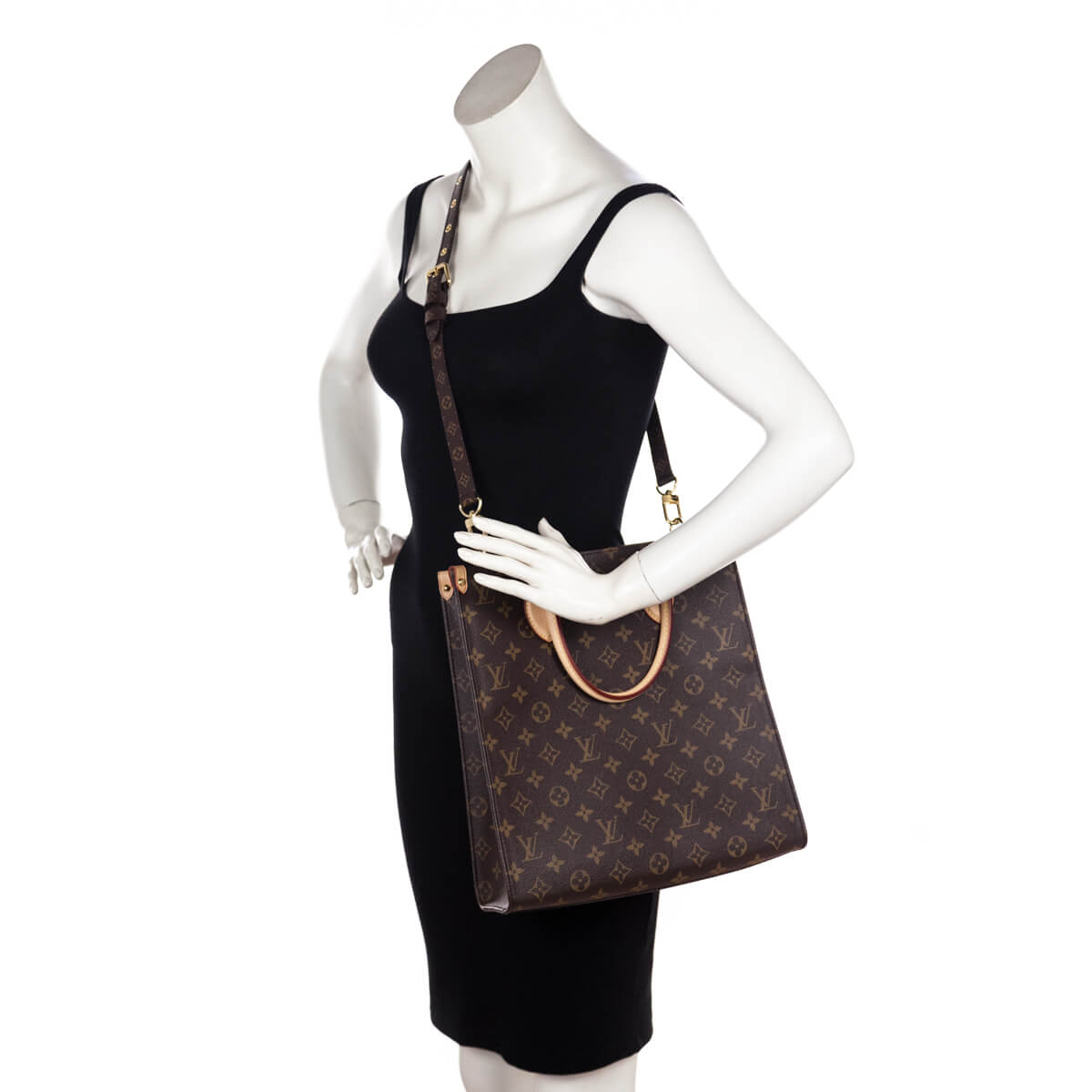 Louis Vuitton Monogram Sac Plat PM - Love that Bag etc - Preowned Authentic Designer Handbags & Preloved Fashions