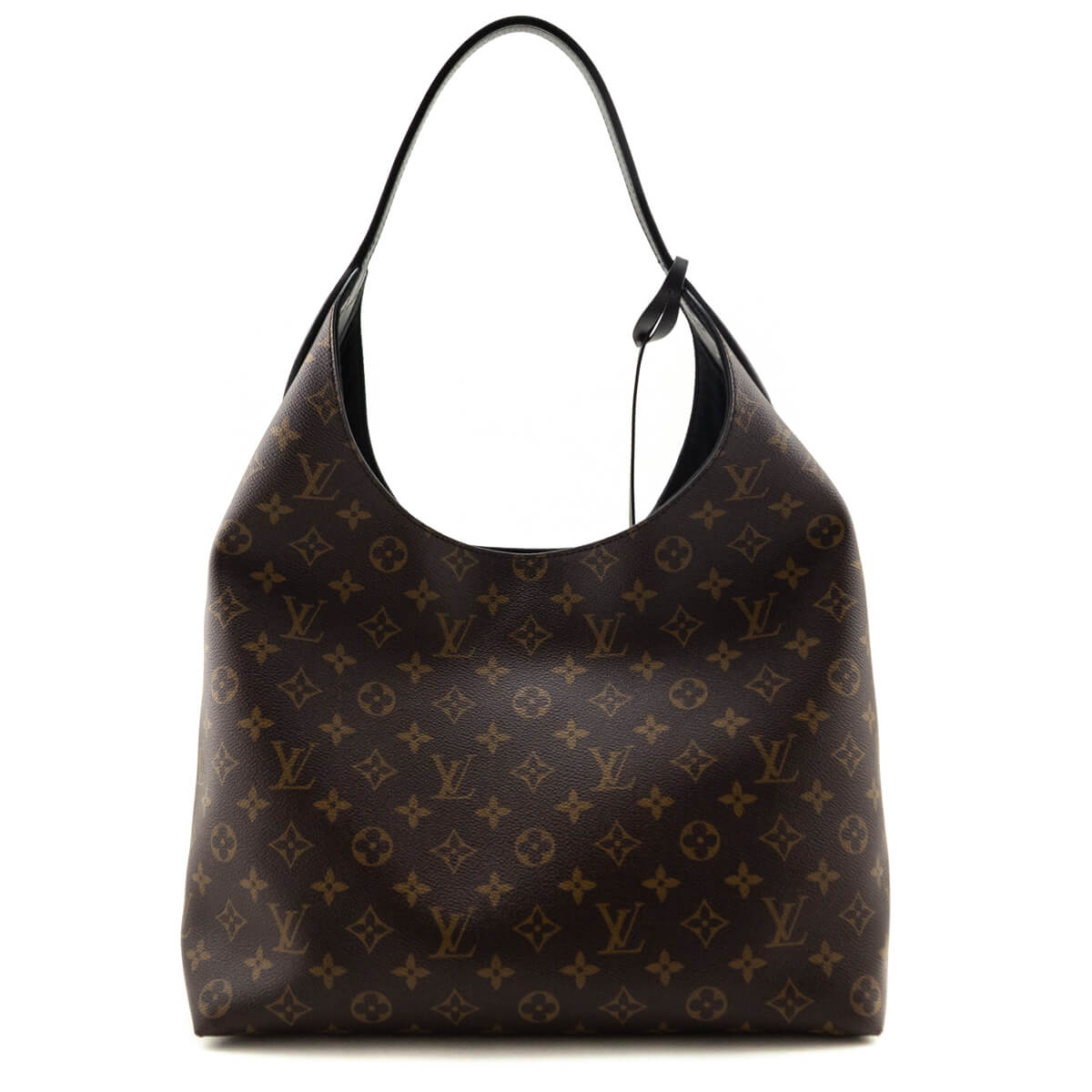 Louis Vuitton Monogram & Black Flower Hobo - Love that Bag etc - Preowned Authentic Designer Handbags & Preloved Fashions