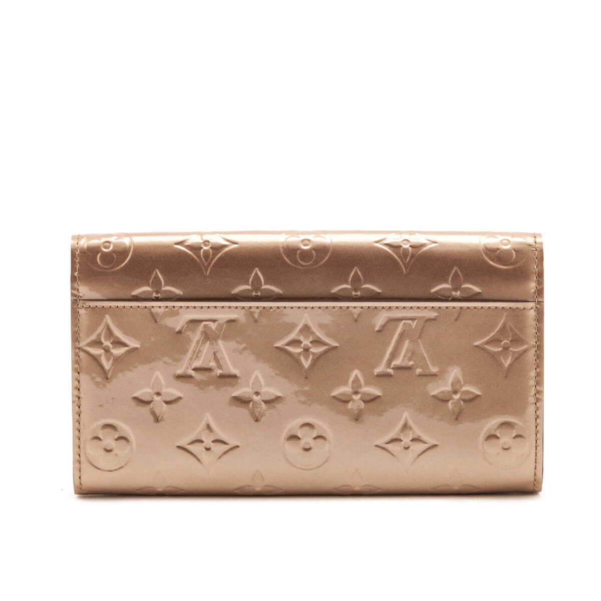 Louis Vuitton Mordore Monogram Vernis Sarah Wallet NM - Love that Bag etc - Preowned Authentic Designer Handbags & Preloved Fashions