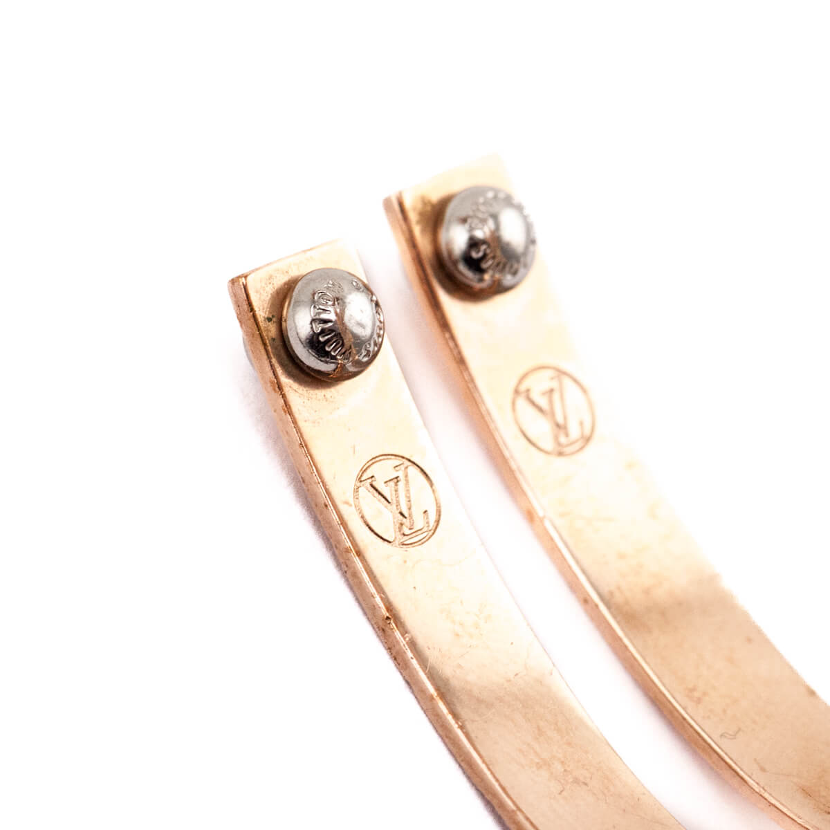 Louis Vuitton Nanogram Hoop Earrings - Love that Bag etc - Preowned Authentic Designer Handbags & Preloved Fashions