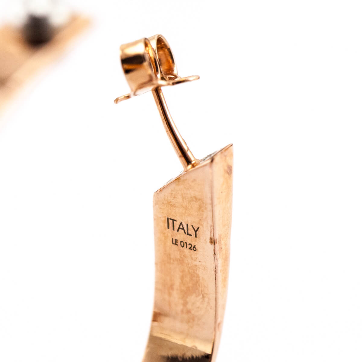 Louis Vuitton Nanogram Hoop Earrings - Love that Bag etc - Preowned Authentic Designer Handbags & Preloved Fashions