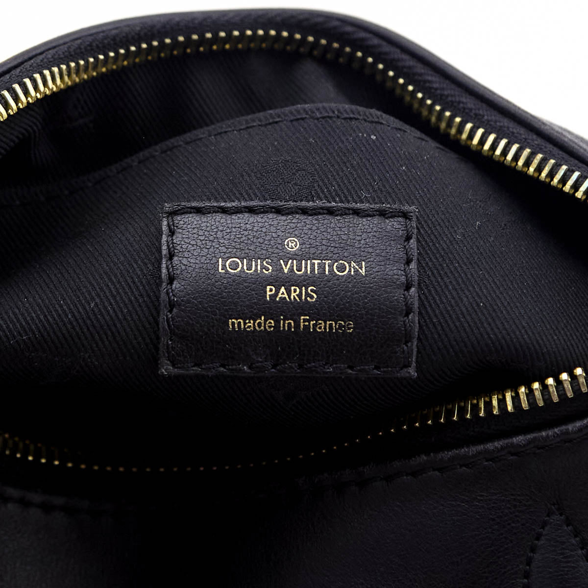 Louis Vuitton Black Calfskin Bubblegram Over The Moon