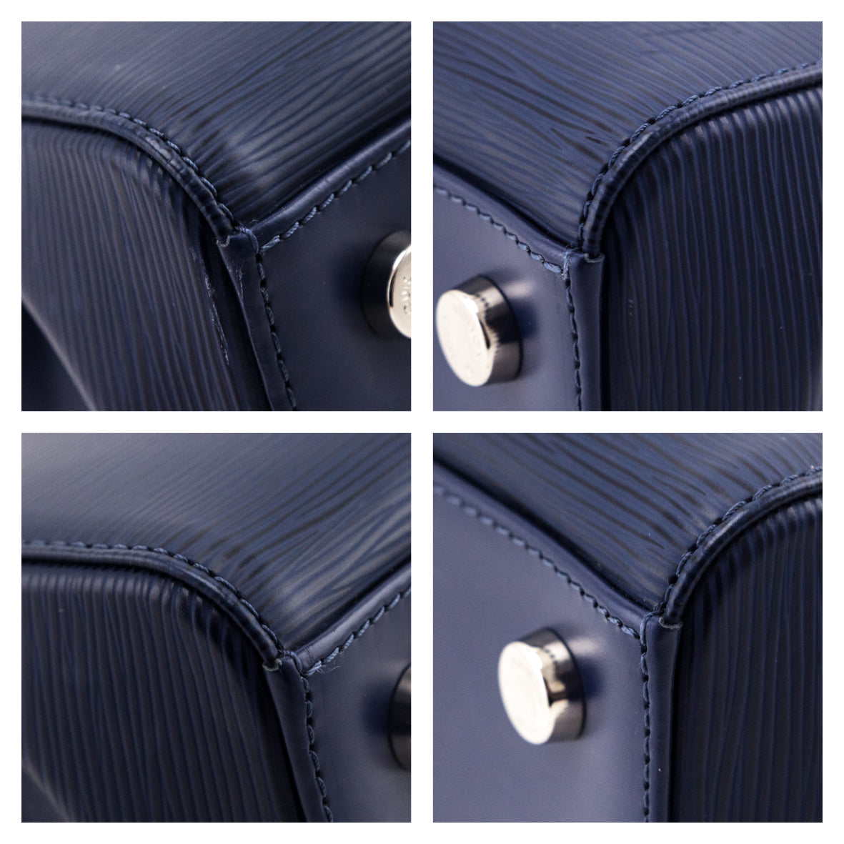 Louis Vuitton Navy Epi Brea MM