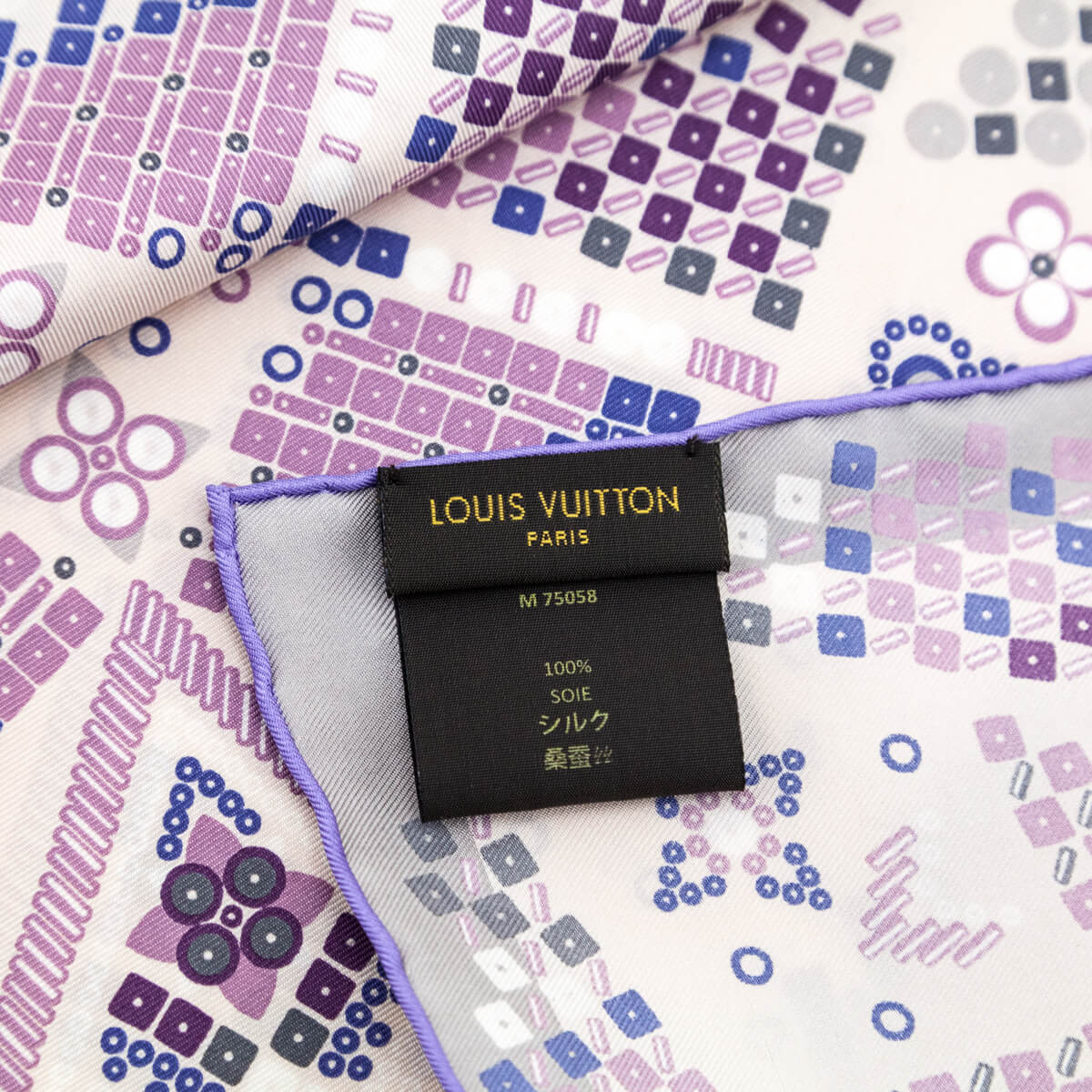 Louis Vuitton Pink & Purple Silk Aiyana Scarf - Love that Bag etc - Preowned Authentic Designer Handbags & Preloved Fashions