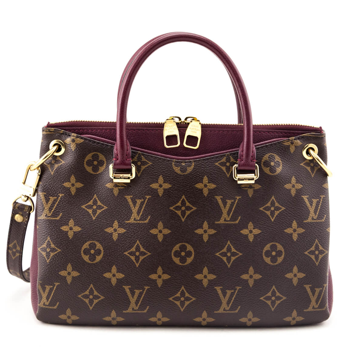 Louis Vuitton Raisin Monogram Pallas BB Bag