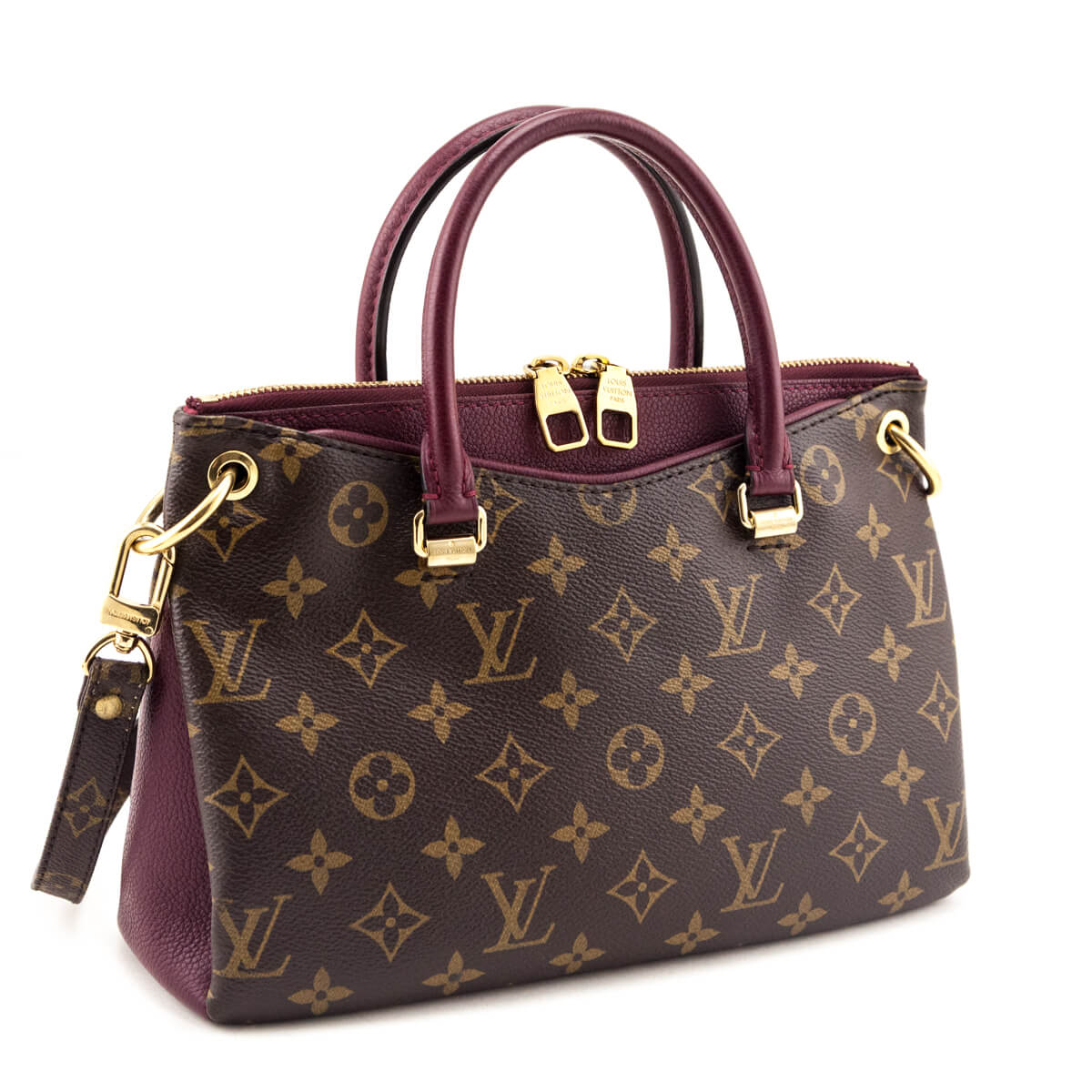 Louis Vuitton Raisin Monogram Pallas BB Bag