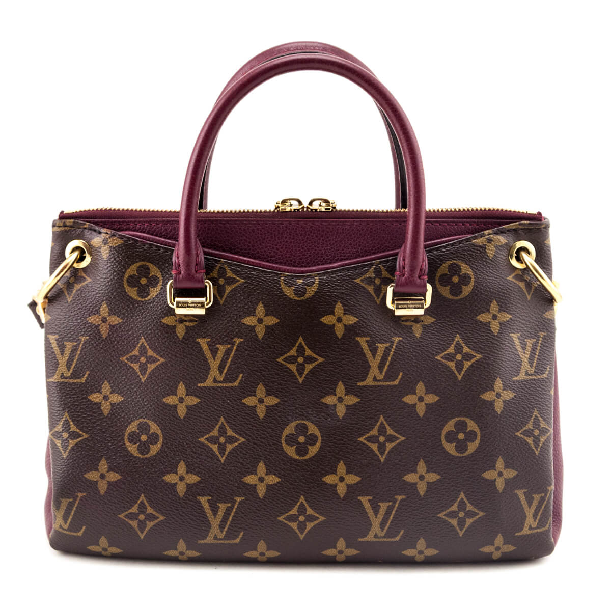 Louis Vuitton Raisin Monogram Pallas BB Bag