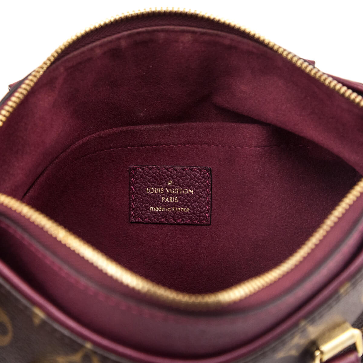 Louis Vuitton Raisin Monogram Pallas BB Bag