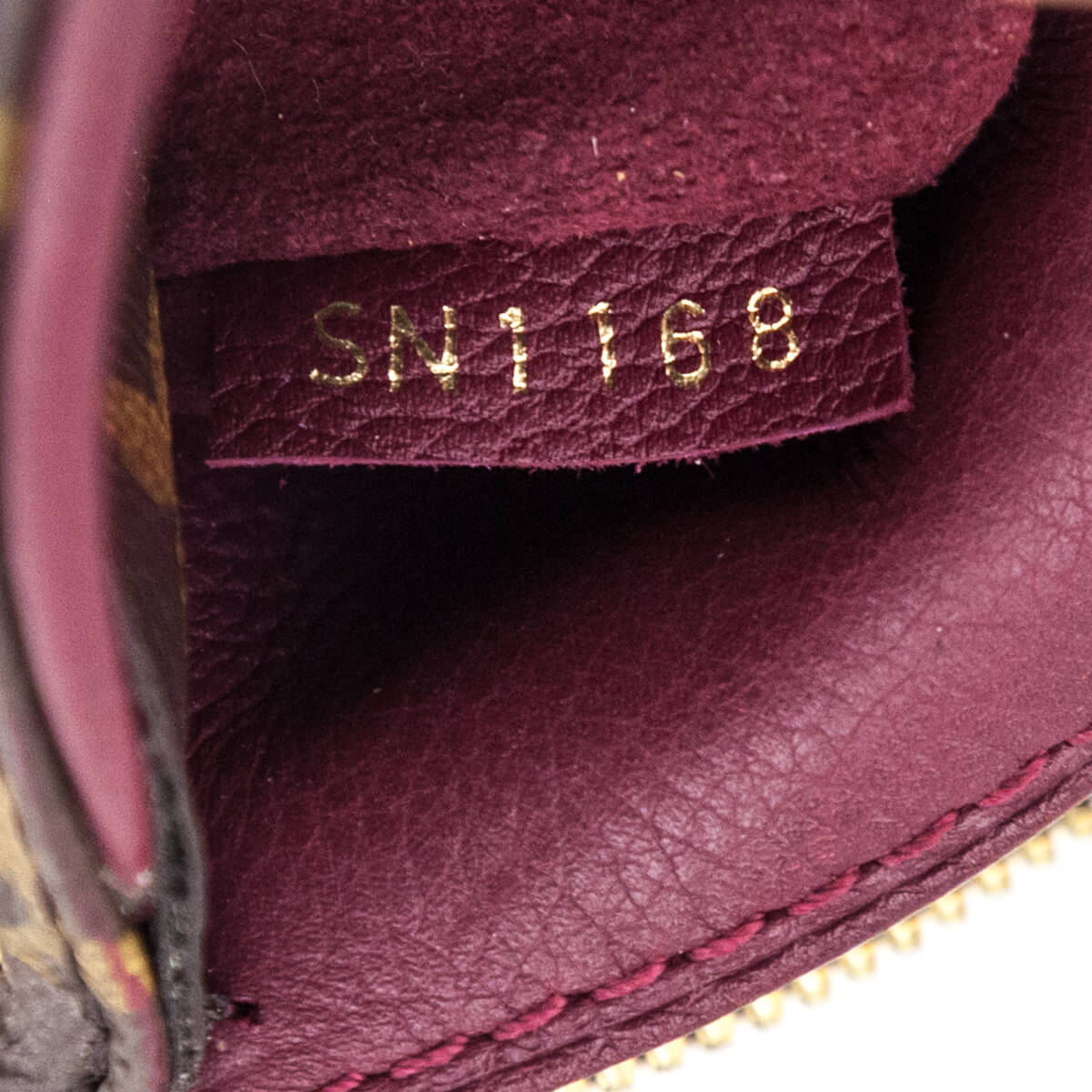 Louis Vuitton Raisin Monogram Pallas BB Bag