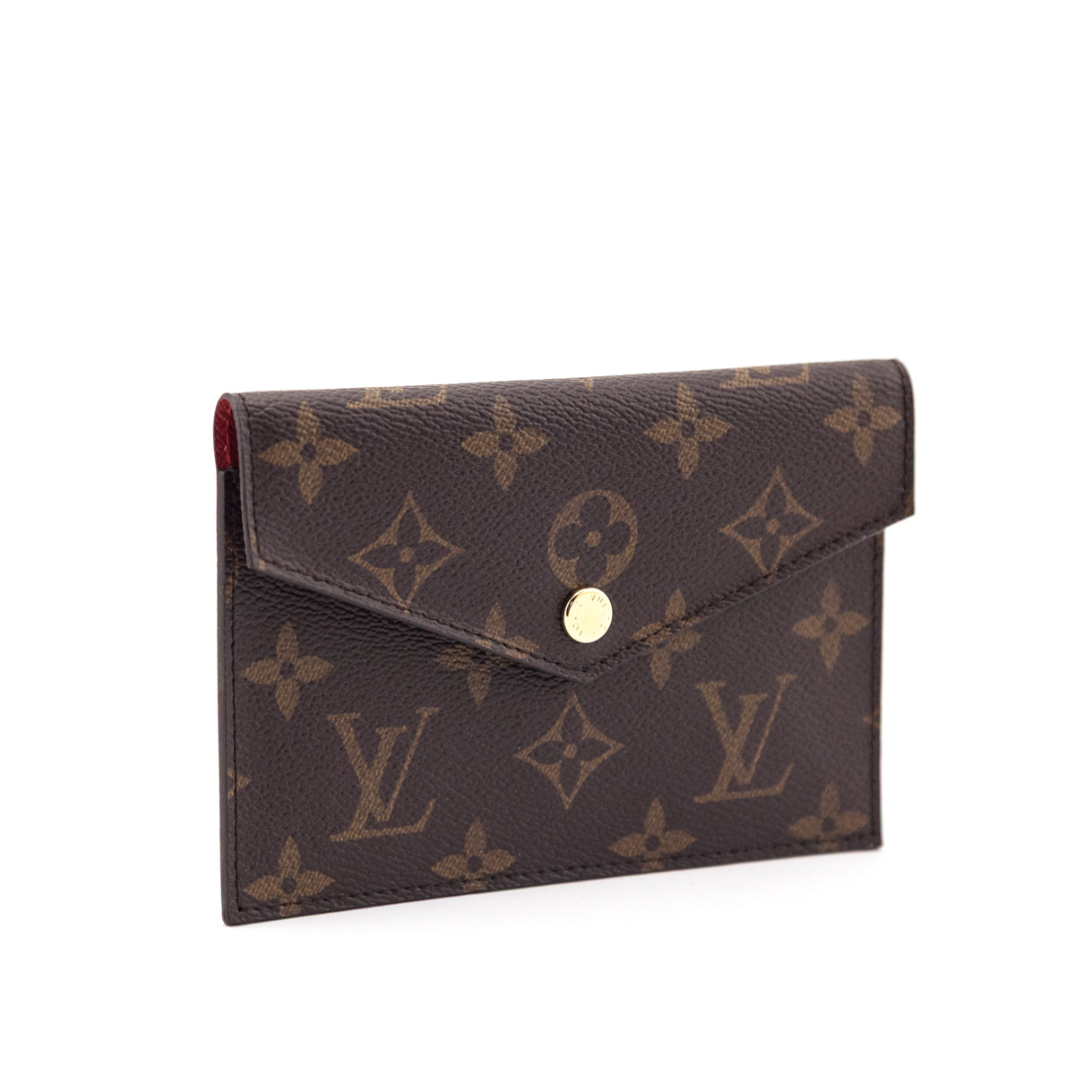 Louis Vuitton Red Monogram Daily Organizer Envelope Insert - Love that Bag etc - Preowned Authentic Designer Handbags & Preloved Fashions