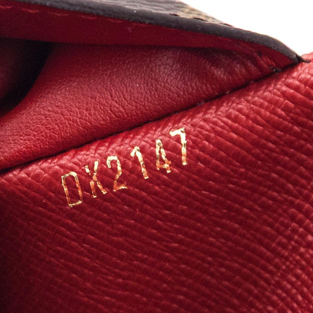 Louis Vuitton Red Monogram Daily Organizer Envelope Insert - Love that Bag etc - Preowned Authentic Designer Handbags & Preloved Fashions