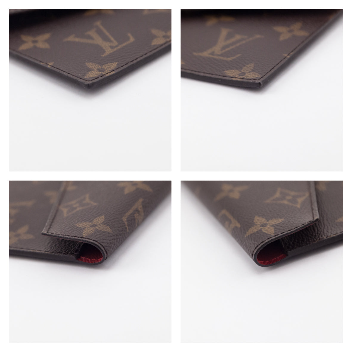 Louis Vuitton Red Monogram Daily Organizer Envelope Insert - Love that Bag etc - Preowned Authentic Designer Handbags & Preloved Fashions