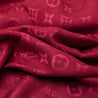 Louis Vuitton Red Monogram Wool & Silk Shawl - Love that Bag etc - Preowned Authentic Designer Handbags & Preloved Fashions