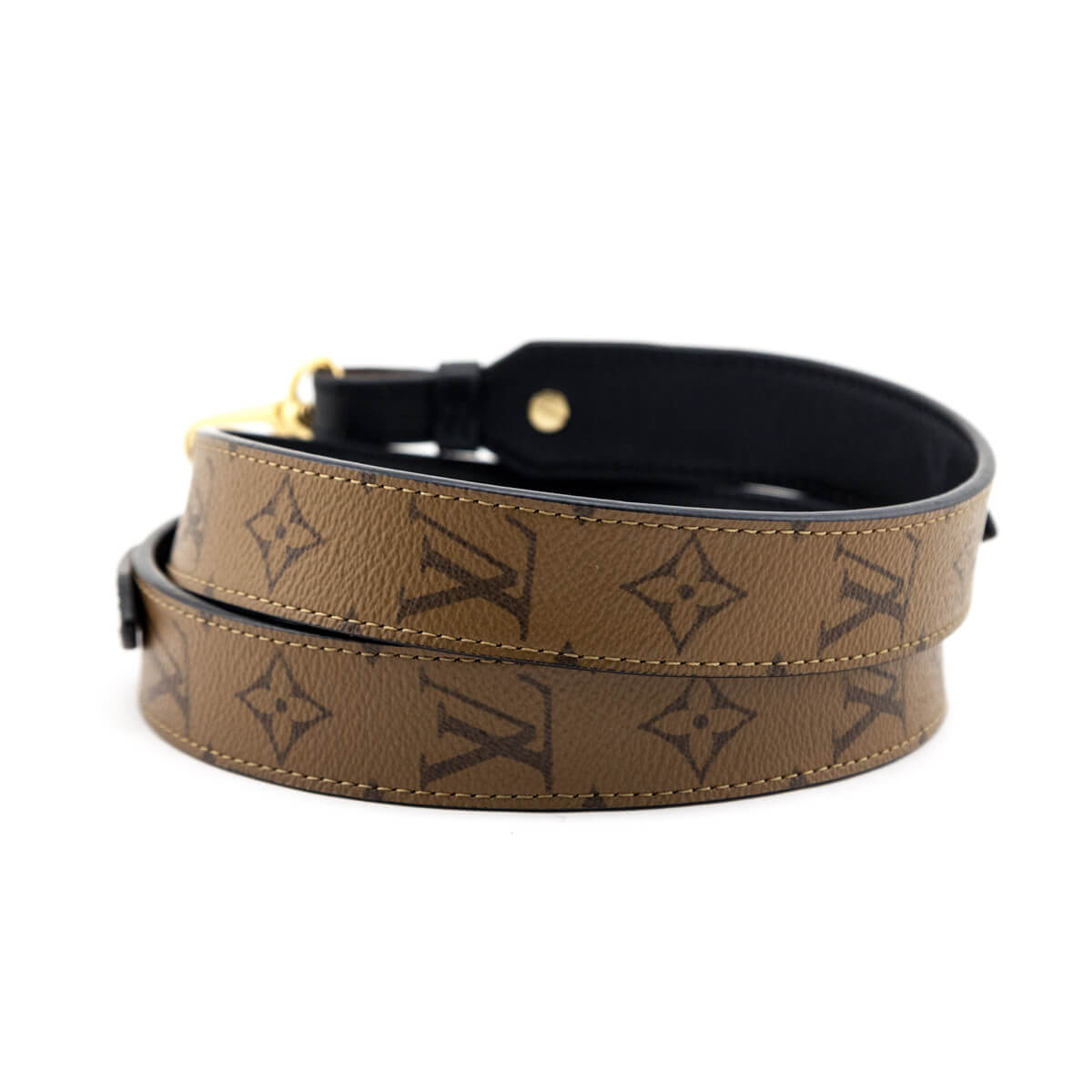 Louis Vuitton 2019 Reverse Monogram Bandouliere XL Shoulder Strap - Brown  Bag Accessories, Accessories - LOU343055
