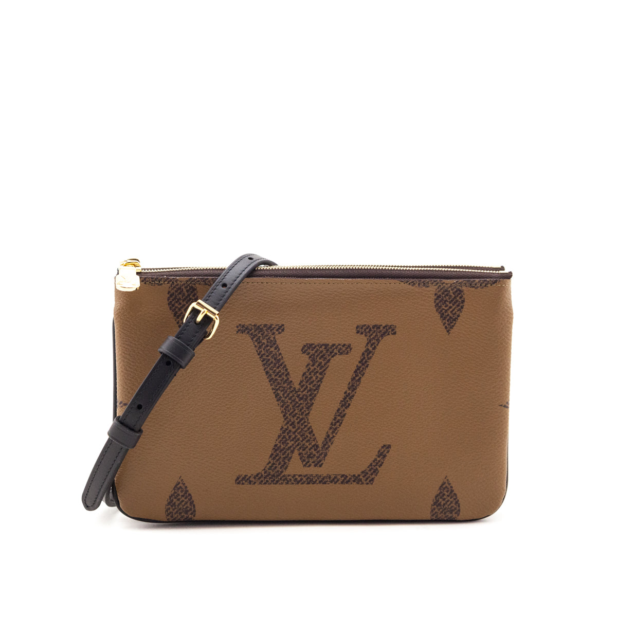 Louis Vuitton Reverse Monogram Giant Double Zip Pochette
