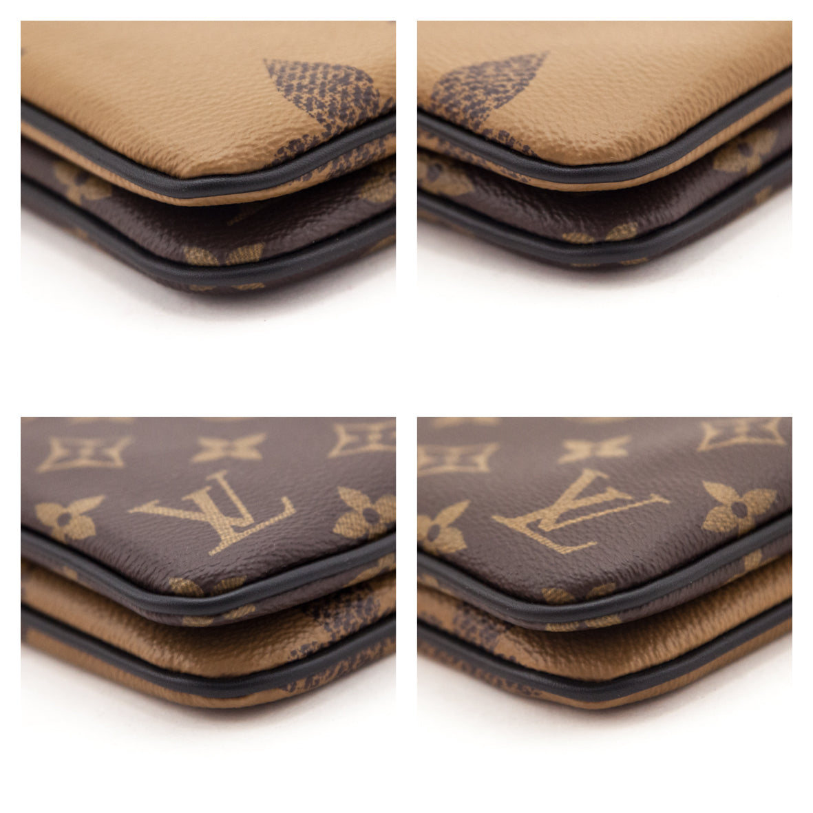 Louis Vuitton Reverse Monogram Giant Double Zip Pochette