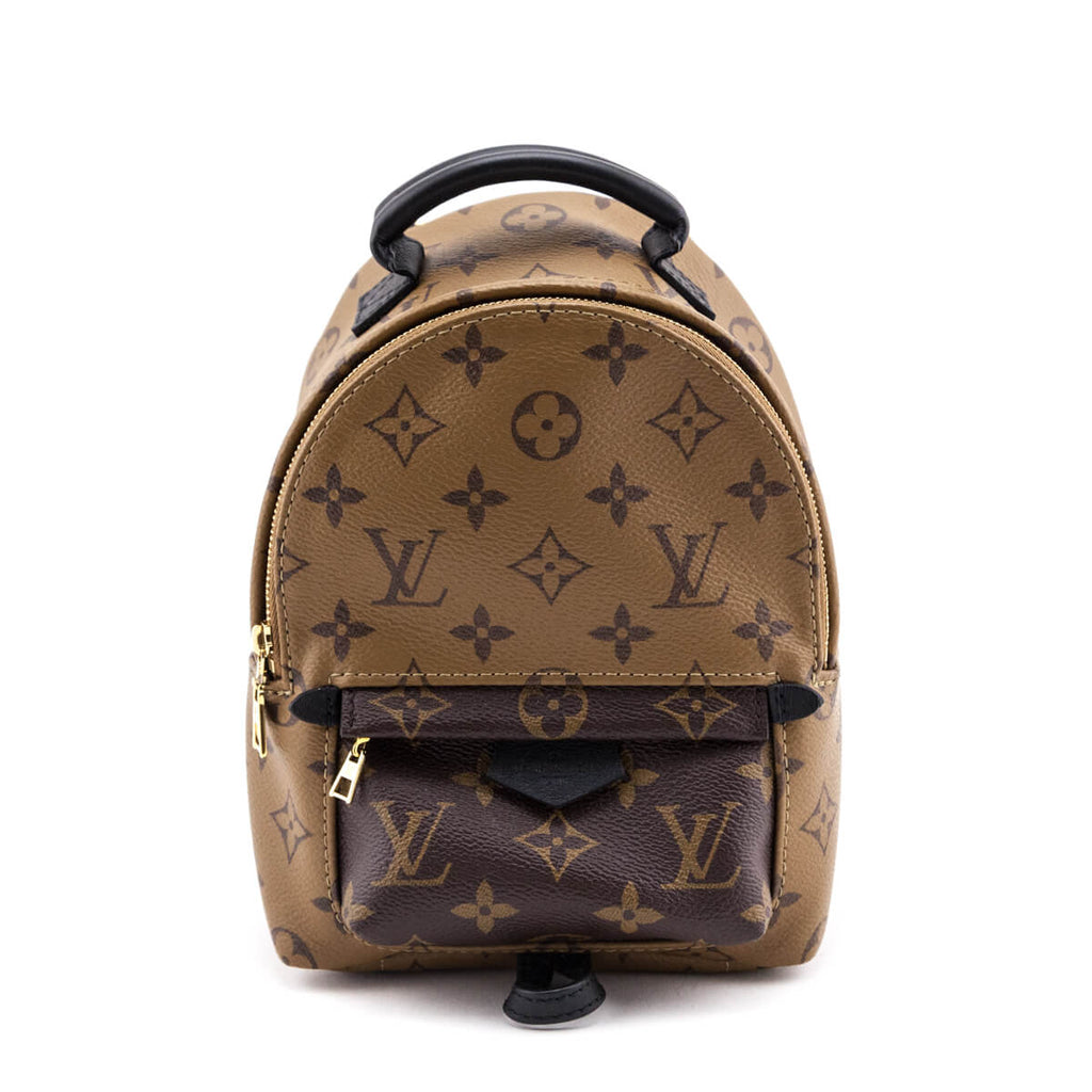 LV Palm Springs MM - unbagging and comparison with longchamp le pliage  backpack 