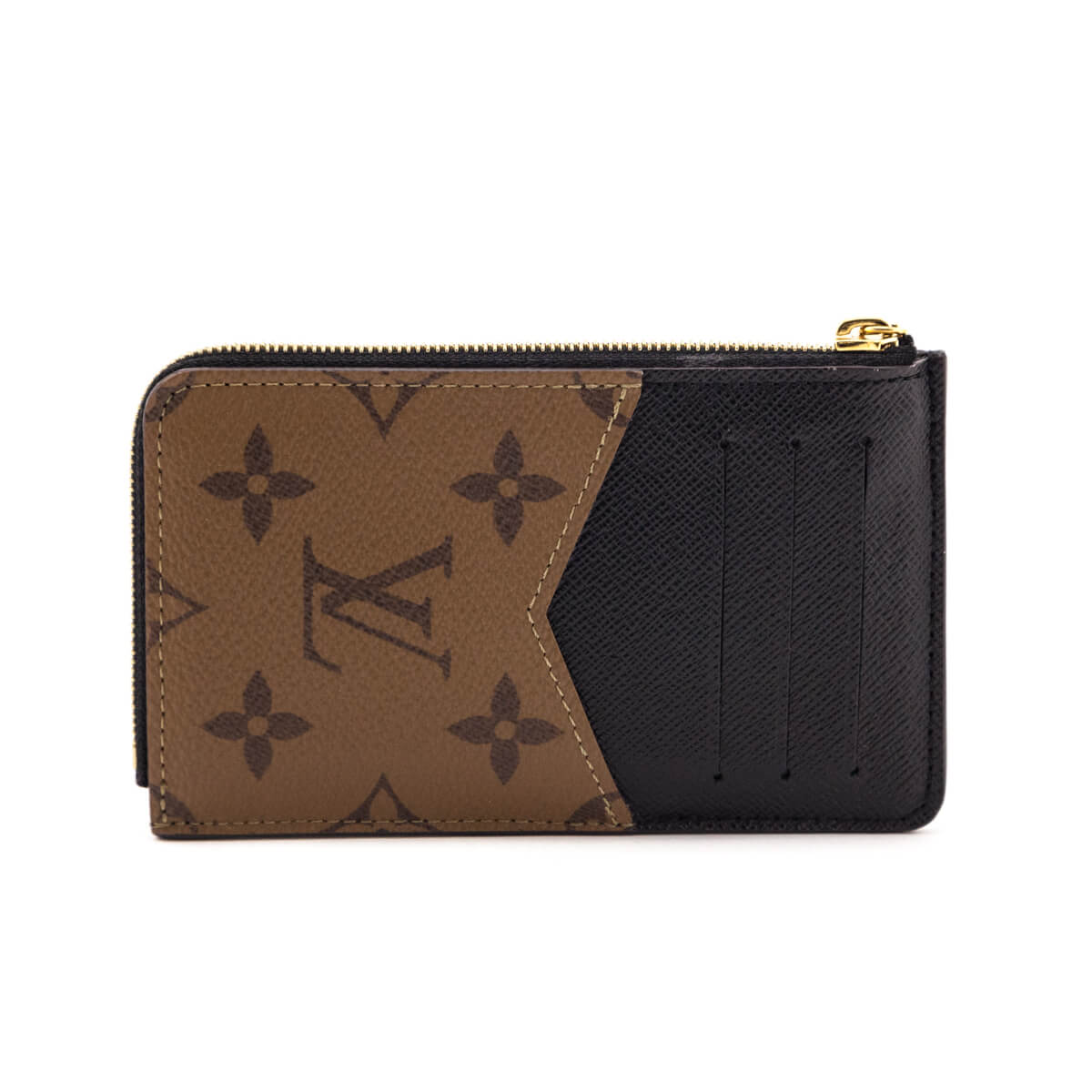 Louis Vuitton Reverse Monogram Recto Verso Card Holder - Love that Bag etc - Preowned Authentic Designer Handbags & Preloved Fashions