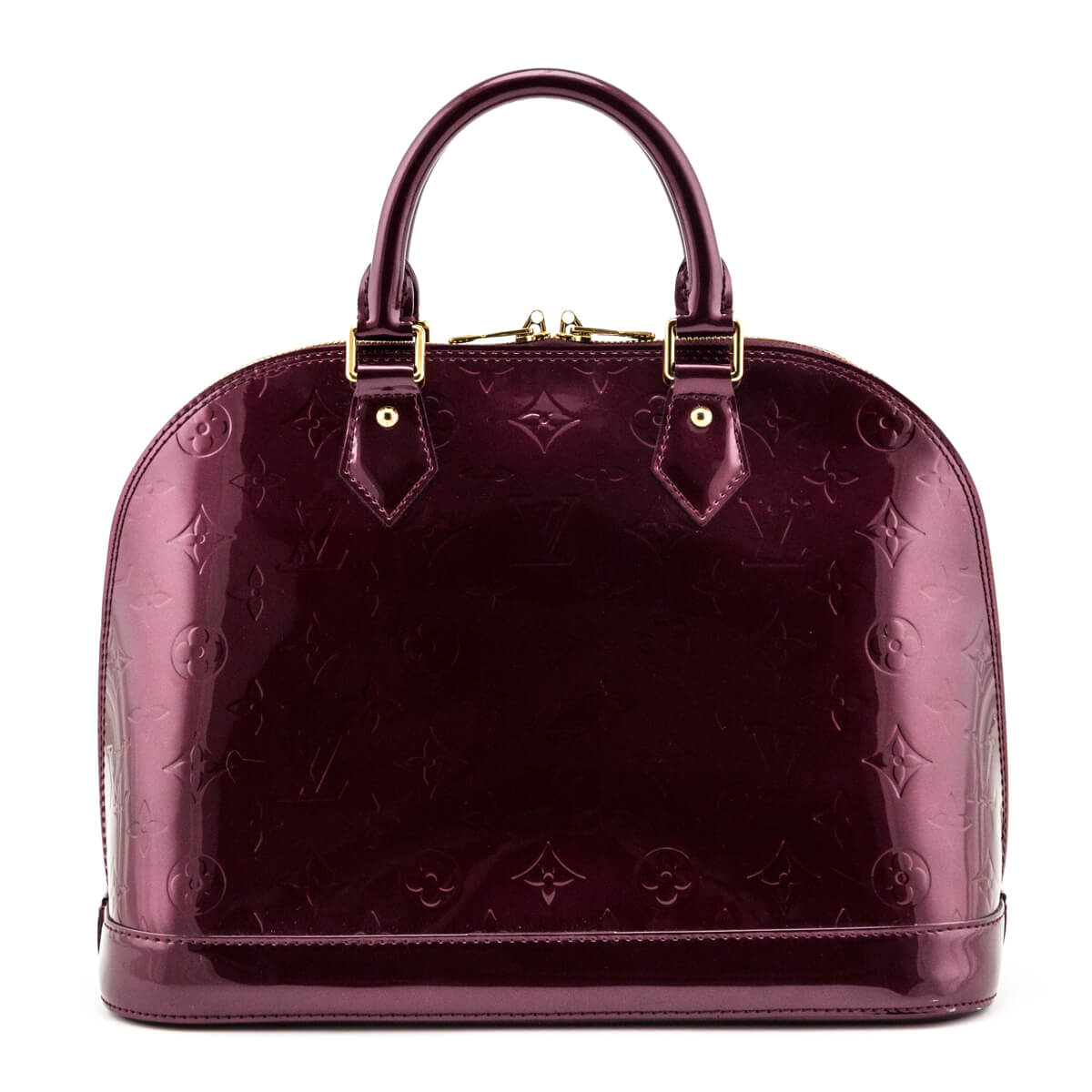 Louis Vuitton Rouge Fauviste Monogram Vernis Sherwood PM Bag – The