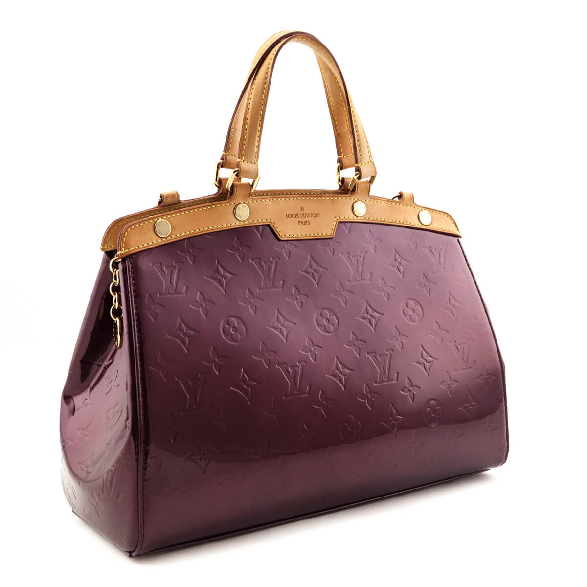 Louis Vuitton Rouge Fauviste Vernis Brea MM - Love that Bag etc - Preowned Authentic Designer Handbags & Preloved Fashions