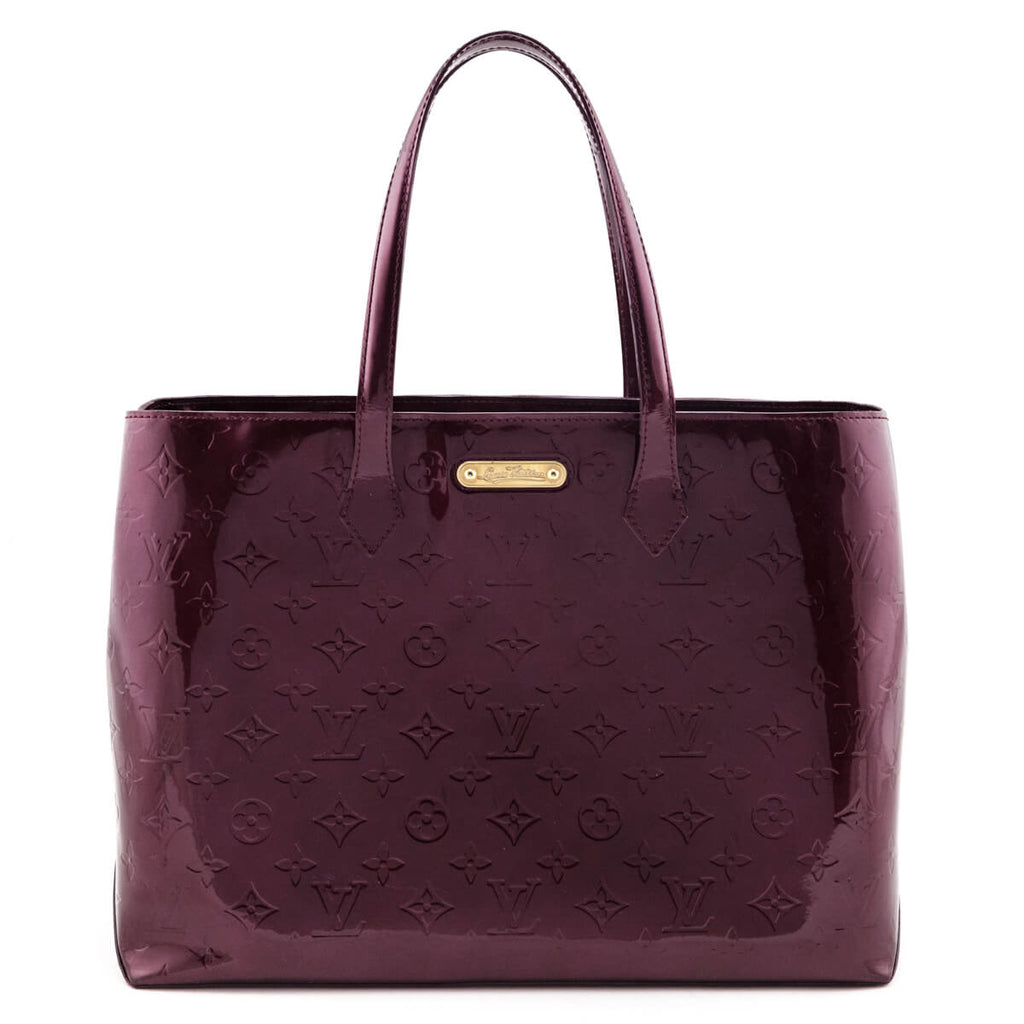 Second Hand Louis Vuitton Rouge Fauviste Vernis Pochette Sobe Clutch Bag