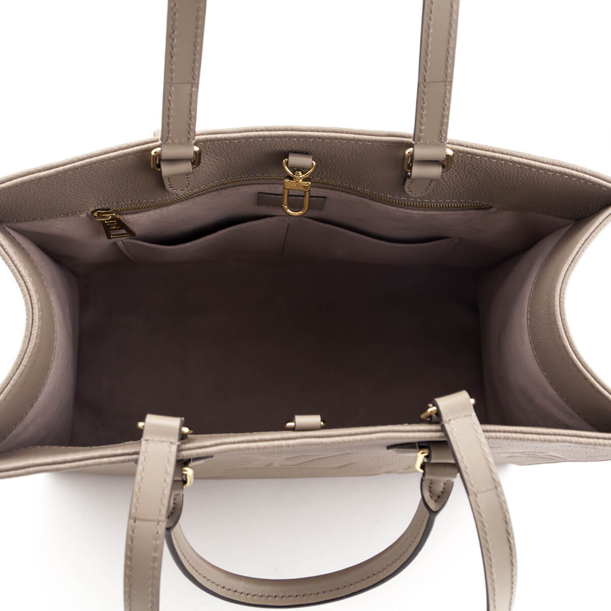 Louis Vuitton Turtledove Empreinte Monogram Giant Onthego MM