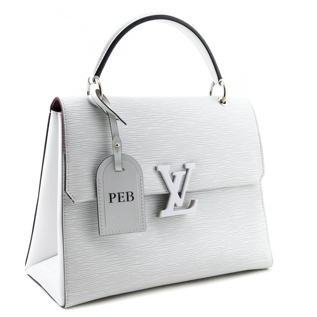 Louis Vuitton White Epi Grenelle MM