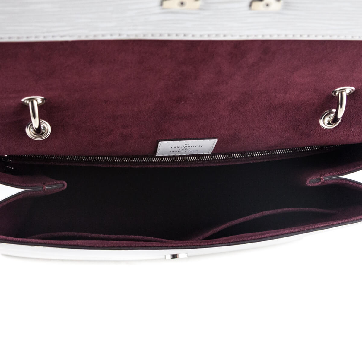 Louis Vuitton White Epi Grenelle MM