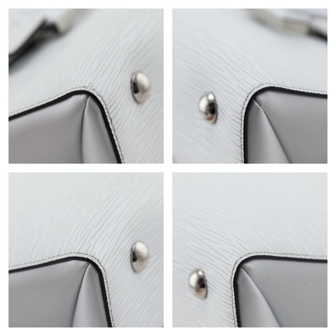 Louis Vuitton White Epi Grenelle MM