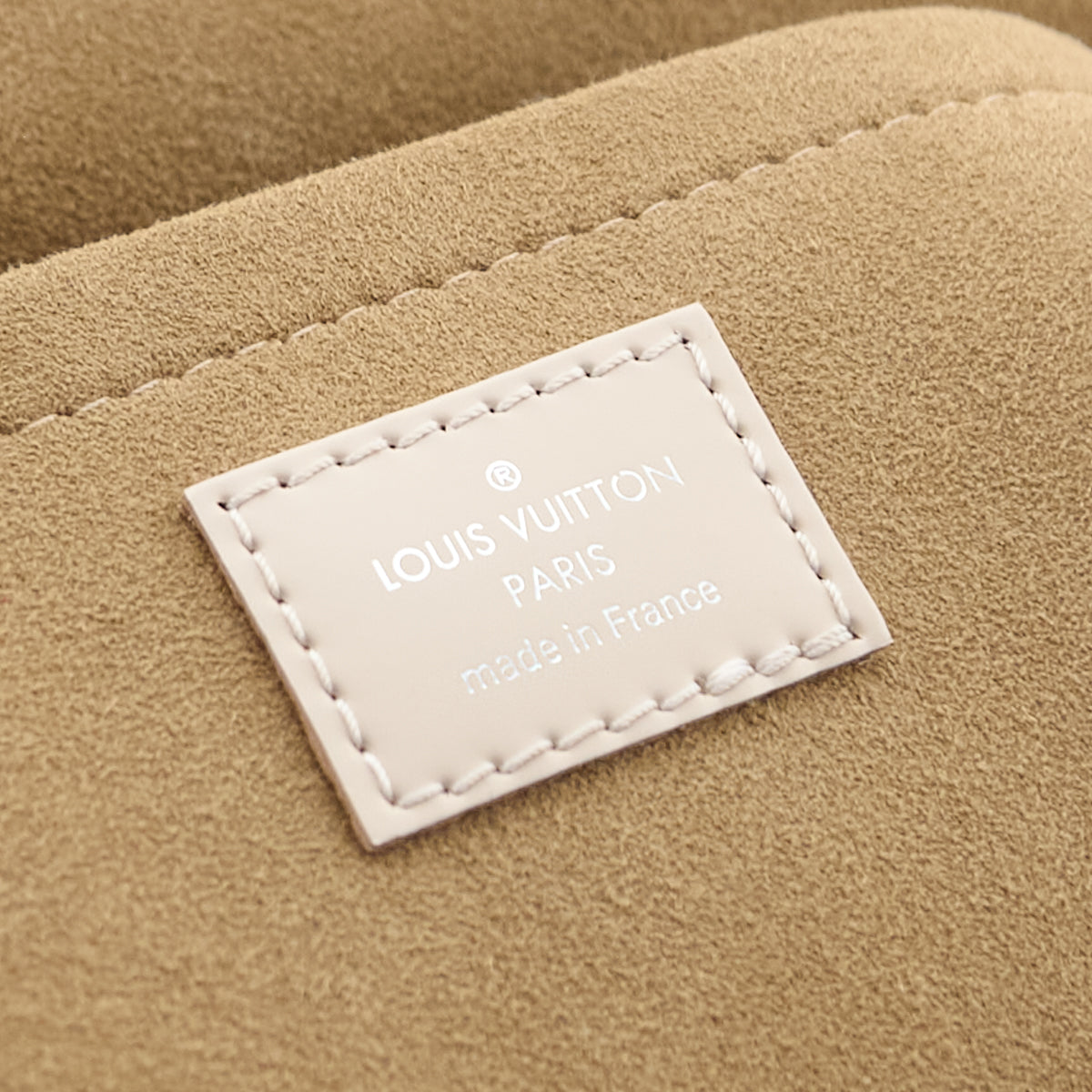 Louis Vuitton White Epi Mini Cluny Bag