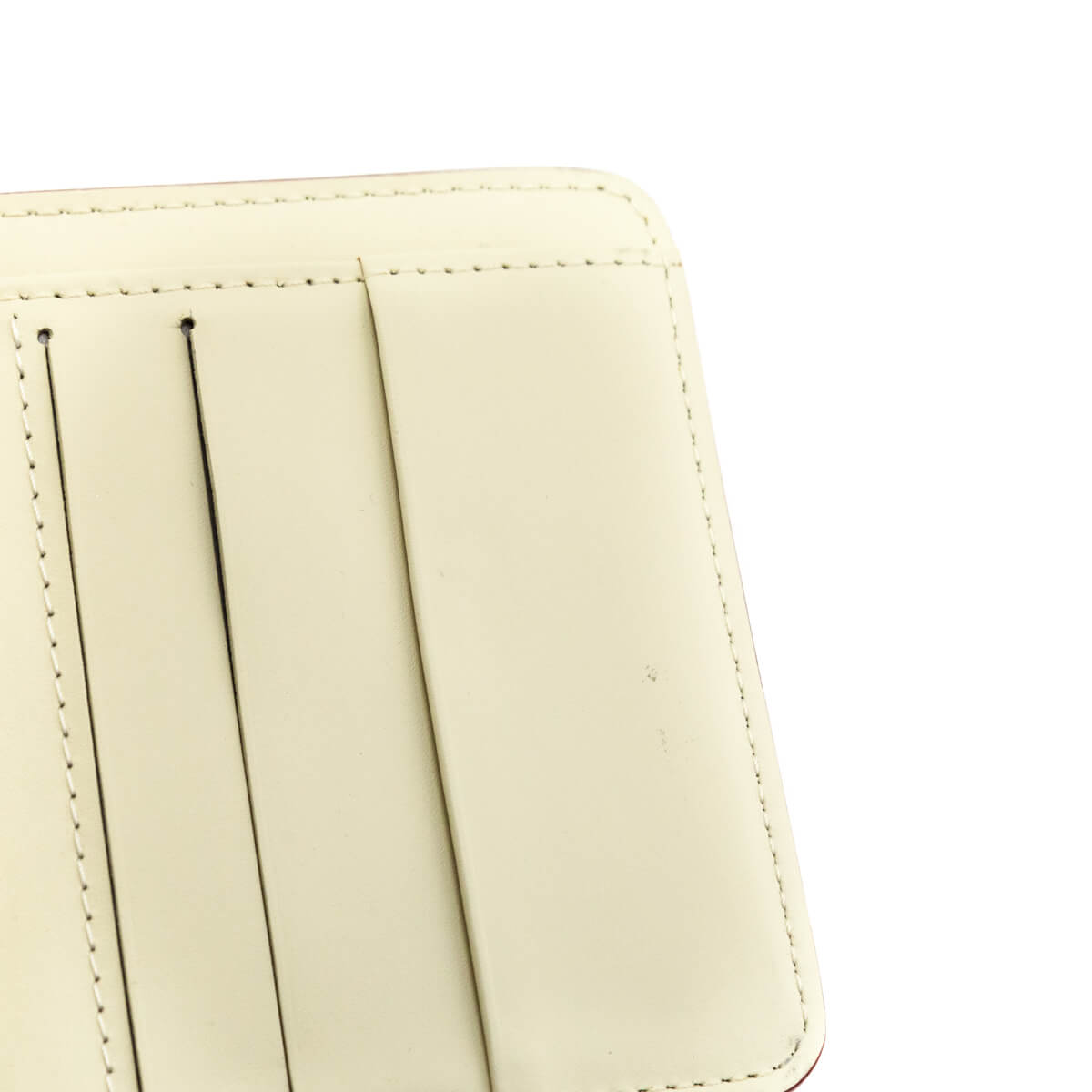 Louis Vuitton White Suhali Zip Compact Wallet - Love that Bag etc - Preowned Authentic Designer Handbags & Preloved Fashions