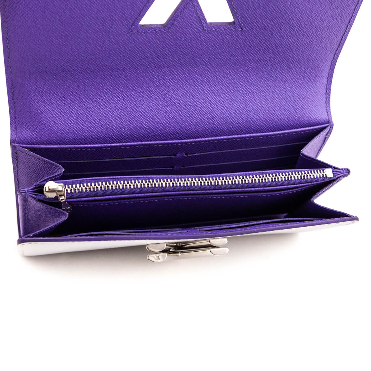 Louis Vuitton Yellow Purple Epi Twist Wallet - Love that Bag etc - Preowned Authentic Designer Handbags & Preloved Fashions